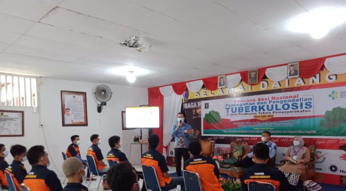 Peringati TB Se Dunia, Dinkes Rohul Beri Konseling dan Skrinning Bagi Penghuni Lapas