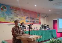 Koperasi Sawit Timur Gelar RAT, Berikut Pesan Kadiskoptransnaker Rohul