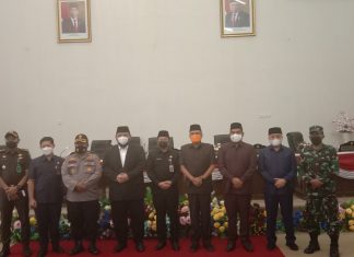 Masa Jabatan berakhir, DPRD Rohul Gelar Paripurna Pengusulan Pemberhentian Bupati