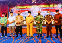 Ciptakan Sinergitas, PSU di Rohul Mendapat Apresiasi KPU dan BAWASLU RI Serta Gubri