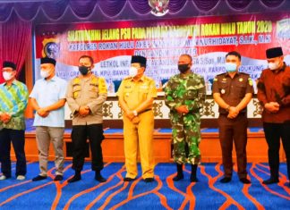 Ciptakan Sinergitas, PSU di Rohul Mendapat Apresiasi KPU dan BAWASLU RI Serta Gubri