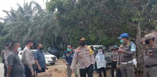 Masuk Zona Merah, Wakapolres Rohul Pastikan Objek Wisata Ditutup Dengan Gelar “Road Show”