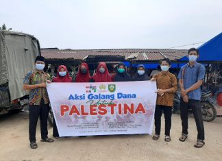 Komunitas Selimang Karang Tambusai Bersama PMPT Galang Dana Untuk Palestina