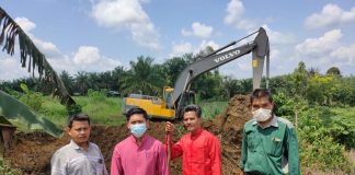 Komitmen Cegah Karhutla, PT SLL Bangun Embung Air