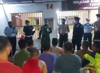 Tim Gabungan Razia Blok Hunian Lapas, Gunting Hingga Kartu Domino Disita