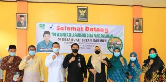 Desa Bukit Intan Makmur Masuk 7 Besar Desa Pangan Aman Nasional