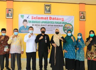 Desa Bukit Intan Makmur Masuk 7 Besar Desa Pangan Aman Nasional