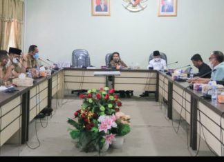 Gelar RDP, DPRD Bersama Dinkes dan RSUD Rohul Bahas Perkembangan Penanganan Covid-19