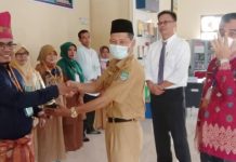 Dispussip Rohul Gelar Lomba Perpustakaan Sekolah Tingkat SLTA, Sumardi : Ini Merupakan Inovasi Dalam Mencerdaskan Anak Bangsa