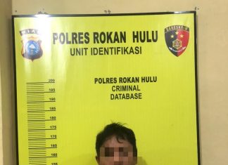 Berantas Narkoba Dari Generasi Muda, Polres Rohul Tangkap Pria di Desa Suka Maju