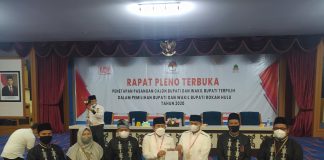 KPU Rohul Umumkan Bupati dan Wakil Bupati Terpilih, Sukiman : Ini Adalah Kemenangan Masyarakat Rokan Hulu