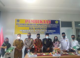 Buka Pelatihan PKPTK Oleh BLKK Yayasan Pendidikan Muhammad Abduh, Bupati Rohul Harap Peserta Serius Menuntut Ilmu