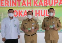 Usai Serahkan JKM dan Beasiswa ke Ahli Waris, Bupati Rohul Ajak Masyarakat Daftar Jamsostek