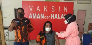 Pasca Menerima Vaksin, Ketua MPC PP Rohul Ajak Seluruh Kader Untuk Ikut Vaksinasi