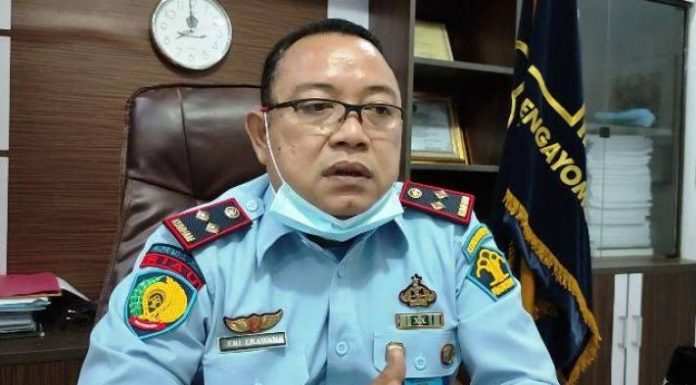 45 WBP dan Petugas Lapas Pasir Pengaraian Positif Covid-19 Dengan Kategori OTG