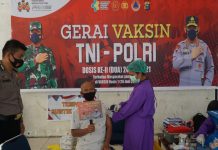 Polres Rohul Gelar Vaksinasi Masal Dosis II, 400 Vial Vaksin Di siapkan