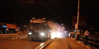 Kerahkan Dua Mobil Water Canon, Polres Rohul Semprot Disinfektan Berskala Besar