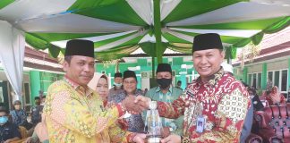 Serah Terima Jabatan Kakan Kemenag Rohul, Wabup Ajak Bangun Rokan Hulu Dengan Kegiatan Keagamaan