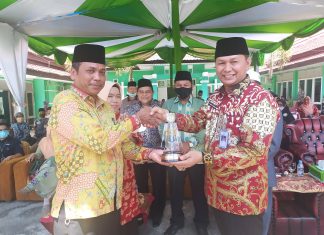 Serah Terima Jabatan Kakan Kemenag Rohul, Wabup Ajak Bangun Rokan Hulu Dengan Kegiatan Keagamaan