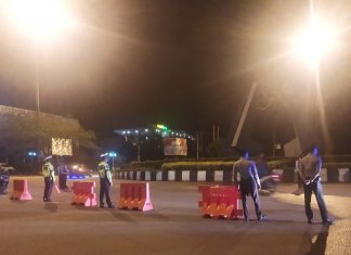 Pintu Masuk Kota Pasir Pengaraian Disekat, Berikut Penjelasan Kepolisian