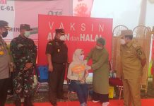 Kejari Rohul Gelar Vaksin Massal, Donor Darah dan Bagi-Bagi Masker Gratis dihari Bhakti Adhyaksa