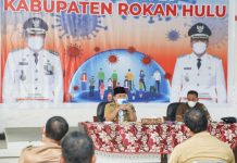 Gelar Rakor, Bupati Rohul Singgung Terkait Karhutla, COVID-19 Hingga Larangan Menggelar Pesta