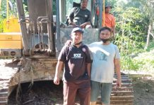 Peduli Masyarakat, PT SSL Buka Ruas Jalan di Desa Batas