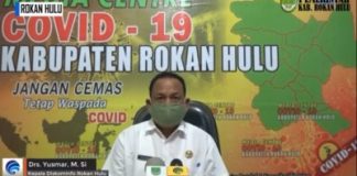 KadisKominfo, Drs Yusmar Ditunjuk Bupati Sebagai Jubir Satgas Covid-19 Rohul