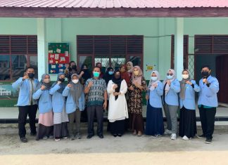 Tim KUKERTA UNRI Laksanakan Pengabdian di SDN 003, Dumai