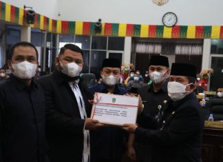 Sampaikan Hasil RPJMD di Paripurna DPRD Rohul, Sukiman : Berikut Visi dan Misi Pembangunan Rokan Hulu Dilima Tahun Mendatangkan