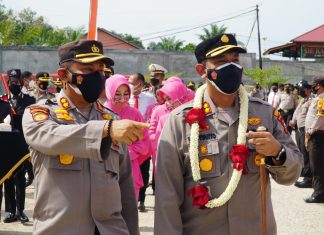 Pisah Sambut Kapolres Rohul, AKBP Taufiq Lukman Nurhidayat : Terima Kasih Atas Kerjasama Selama Ini