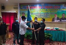 Secara Aklamasi, Amin Syukri Terpilih Sebagai Ketua PWI Kabupaten Rokan Hulu Periode 2021-2024