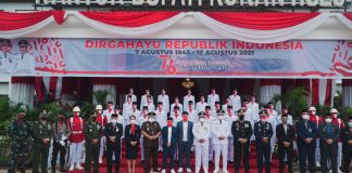 Peringatan HUT RI ke-76, Bupati Sukiman Berharap Generasi Muda Mengingat Sejarah Perjuangan
