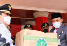 Rohul Terima 18 Paket Bantuan Obat Isoman Dari Presiden RI