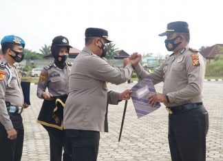 Tangkap Pelaku Penyalahgunaan Narkotika Saat Penyekatan, Kapolres Rohul Beri Apresiasi
