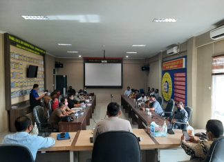 Masih Persoalan Lahan, Polres Rohul Gelar Mediasi Dua Desa Dengan Pihak PT Hutahaean