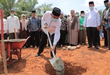 Ponpes Darul Muttaqin Resmi Dibangun, Guna Ciptakan Generasi Agamis dan Berbudi Pekerti