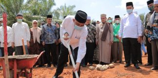 Ponpes Darul Muttaqin Resmi Dibangun, Guna Ciptakan Generasi Agamis dan Berbudi Pekerti