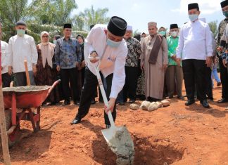 Ponpes Darul Muttaqin Resmi Dibangun, Guna Ciptakan Generasi Agamis dan Berbudi Pekerti