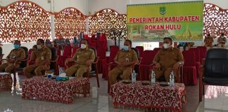 Rohul Masuk PPKM Level 4, Bupati Sukiman Launching Safari Keliling