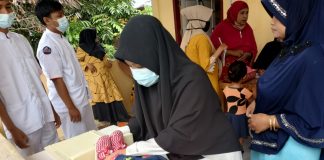 Cegah Stunting, Mahasiswa UNRI Berbagi Makanan Sehat