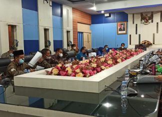 Menuju Pilkades Rohul Serentak, Sekda : Tetap Menerapkan Prokes