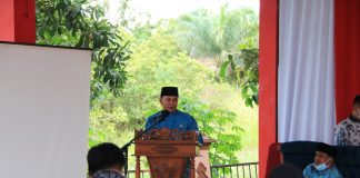 Buka Sosialisasi dan Sertifikasi TKDN, Wabup Rohul Harap Pelaku Usaha IKM Mampu “Go Internasional “