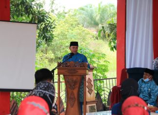 Buka Sosialisasi dan Sertifikasi TKDN, Wabup Rohul Harap Pelaku Usaha IKM Mampu “Go Internasional “