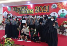 SMAN 1 Tambusai Meraih Juara Umum Pada Festival Hukum UPP