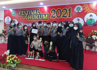 SMAN 1 Tambusai Meraih Juara Umum Pada Festival Hukum UPP