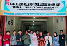 Bersinergi, Kadin dan SAPMA PP Rohul Bantu Pelaku UMKM Saat Pandemi