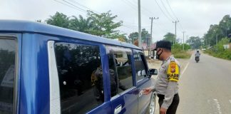Beberapa Polsek di Rohul Gelar Operasi Yustisi