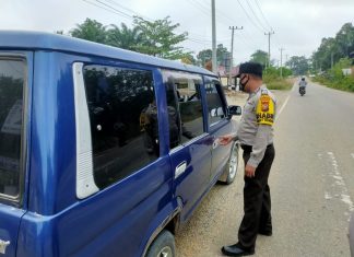 Beberapa Polsek di Rohul Gelar Operasi Yustisi