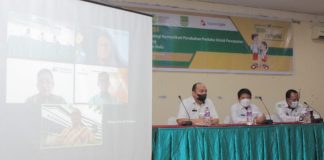 Upaya Penurunan Angka Stunting, Pemkab Rohul Gelar Lokasi Karya Diseminasi Strategi Komunikasi Perubahan Perilaku